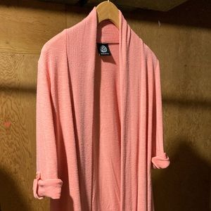 Bobeau Soft Split Length Cardigan